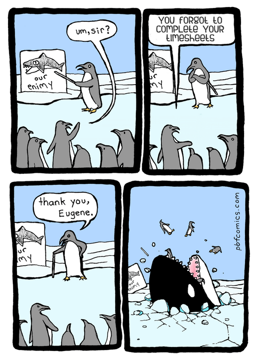 penguin | Timesheet Comics